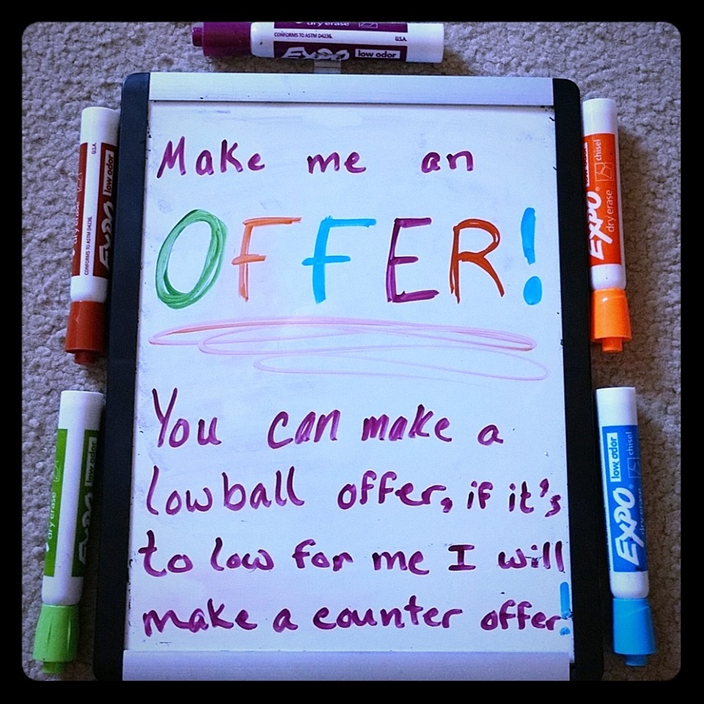 Make an offer